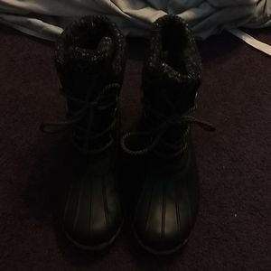 Lace up boots